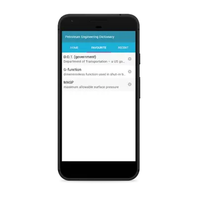 Petroleum Engineering Dictiona android App screenshot 1