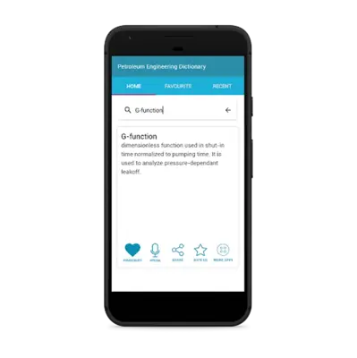 Petroleum Engineering Dictiona android App screenshot 2
